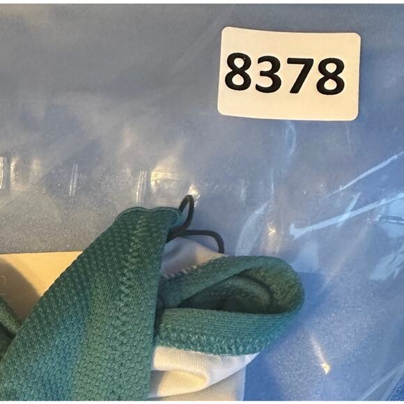 NWT Shade & Shore Textured Cheeky Bikini Bottoms XL Green - Picture 6 of 6